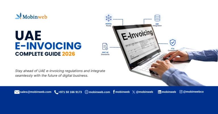 UAE E-Invoicing Complete Guide 2026 - MobinwebPrepare Your Business for the Future